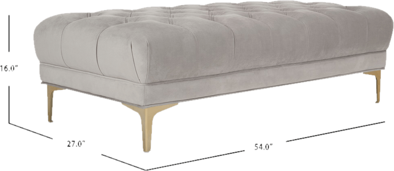 Skye Upholstered Bench BedroomFurnitureDesign