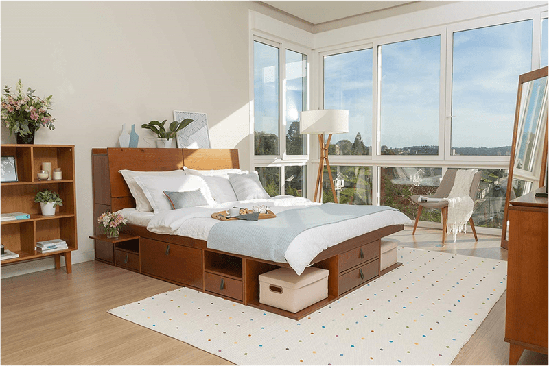 Pharr top storage bed