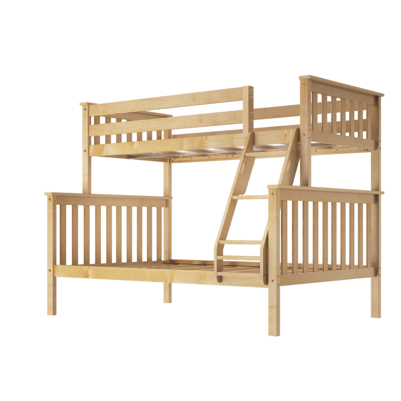 Bolles Twin Over Full Solid Wood Standard Bunk Bed by Harriet Bee