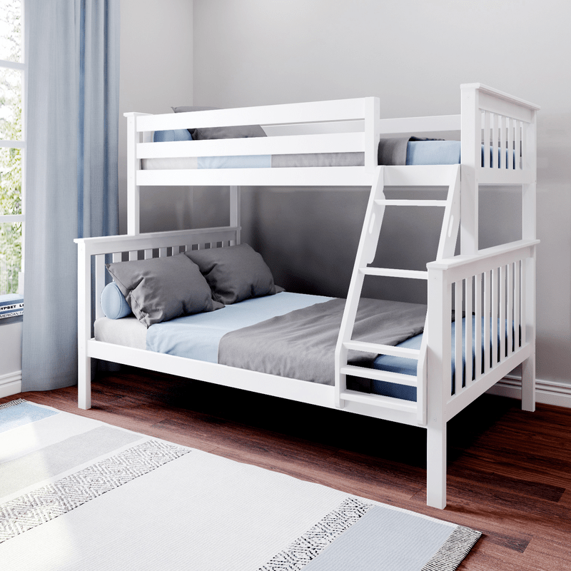 Bolles Twin Over Full Solid Wood Standard Bunk Bed by Harriet Bee