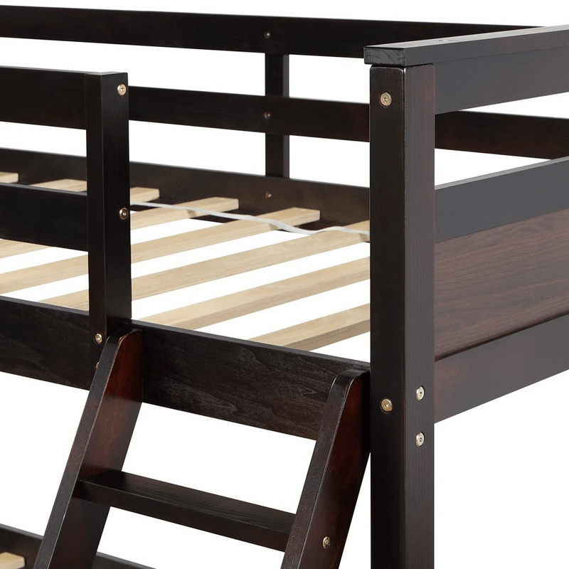 Mahurin Twin Over Full 2 Drawer Solid Wood Standard Bunk Bed by Mack & Milo™
