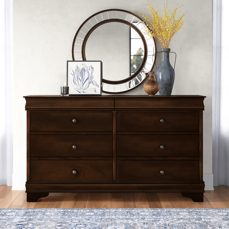 Adcock 8 Drawer 59.75" W Double Dresser