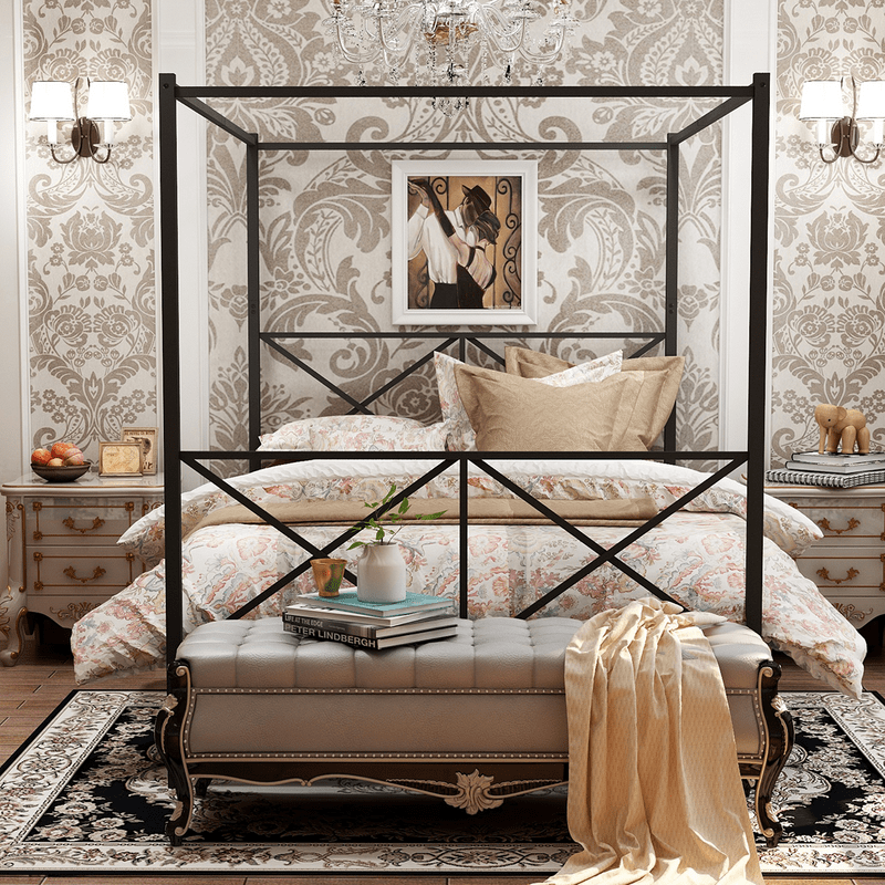 Canopy Bed With Headboard
