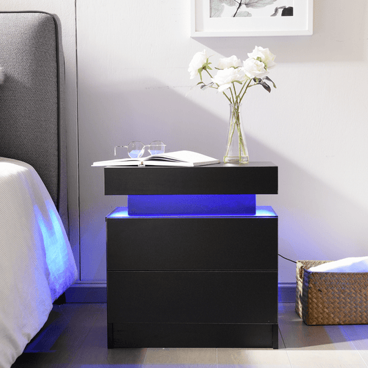 Heimdall 2 - Drawer Nightstand - Led Nightstand