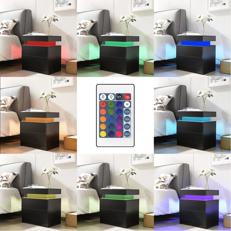 Heimdall 2 - Drawer Nightstand - Led Nightstand