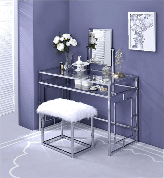 Caedence Vanity with Stool and Mirror