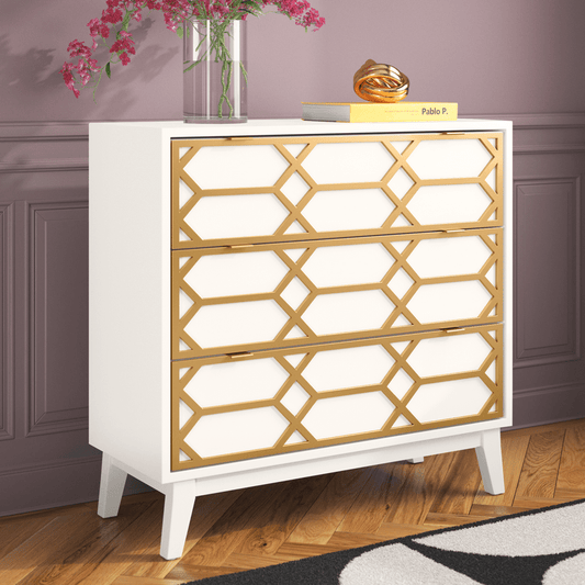 Estelle 3 Drawer Accent Chest