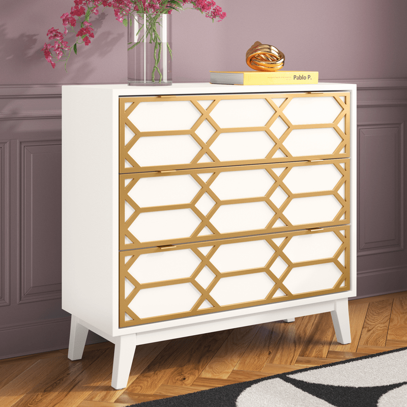 Estelle 3 Drawer Accent Chest – BedroomFurnitureDesign