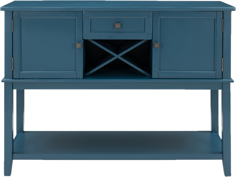 Kyron 45'' Wide 1 Drawer Pine Solid Wood Sideboard