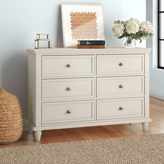 Rae 6 Drawer 54'' W Double Dresser