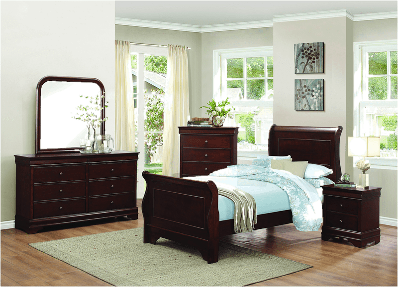 Adcock 8 Drawer 59.5'' W Solid Wood Double Dresser with Mirror