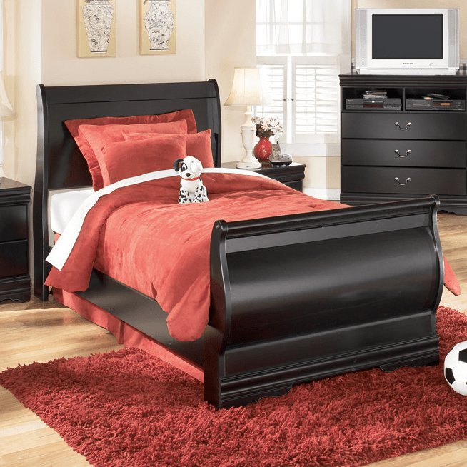 Herbonville Low Profile Sleigh Bed