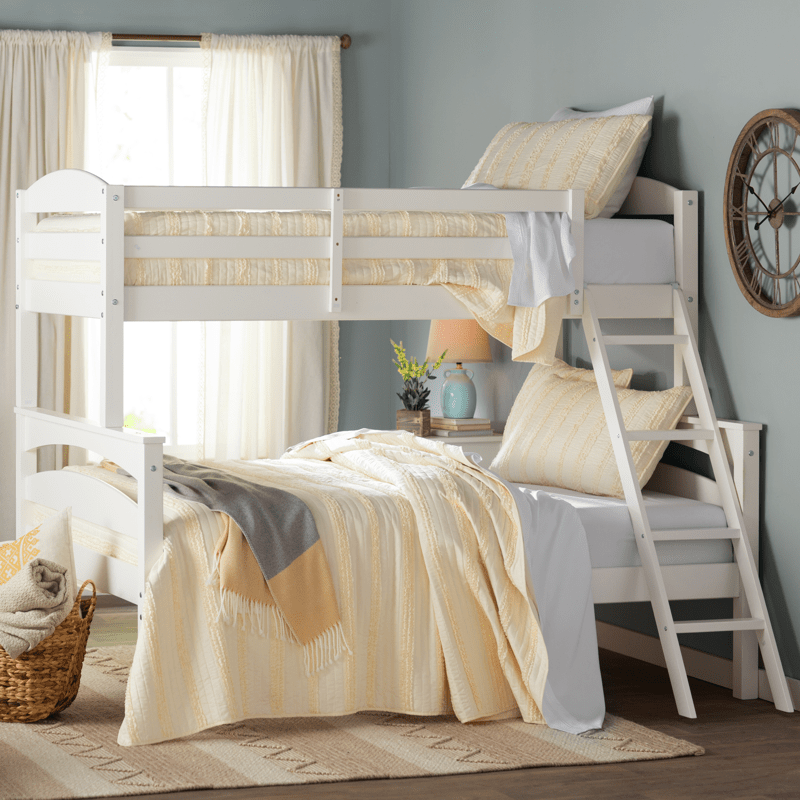 Everard Twin Over Full Solid Wood Standard Bunk Bed by Isabelle & Max™
