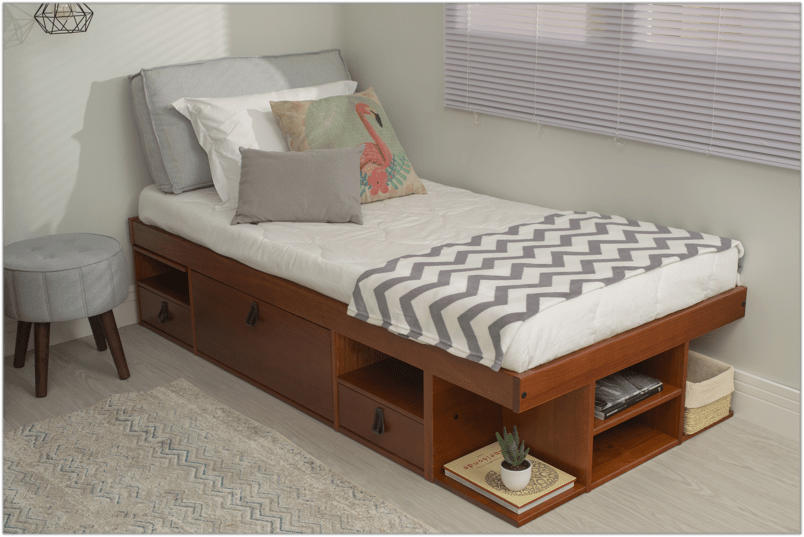 Pharr Low Profile Storage Platform Bed BedroomFurnitureDesign