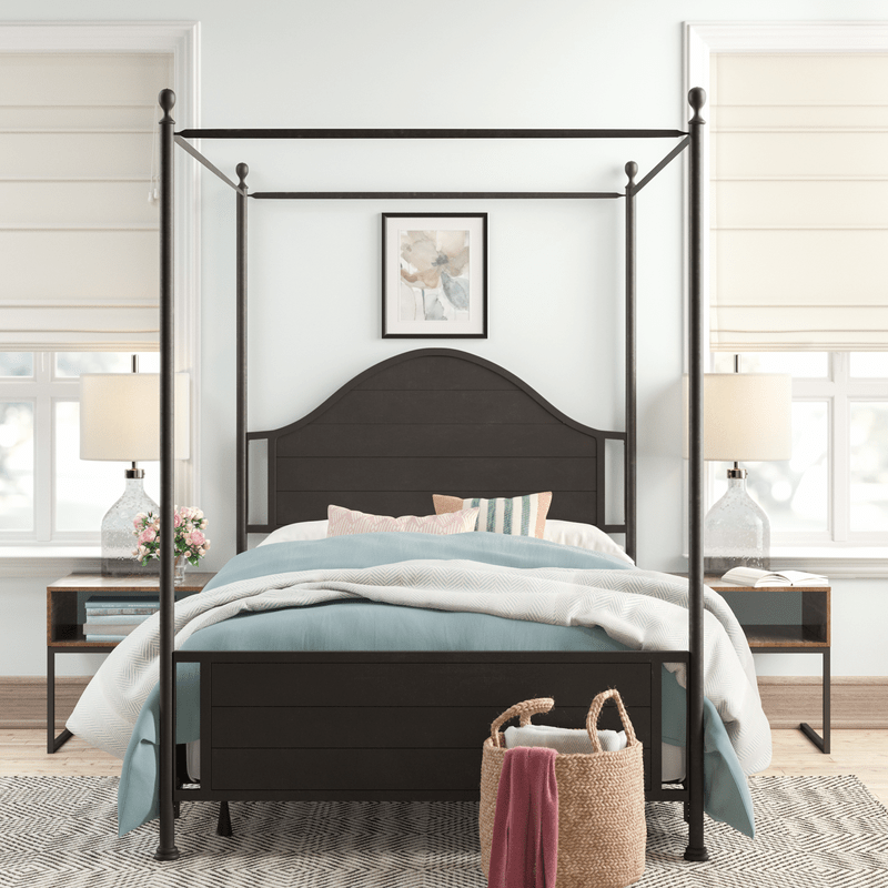 Wetumka Low Profile Canopy Bed