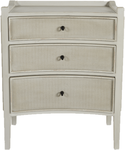 Janice Solid Wood 3 - Drawer Accent Chest