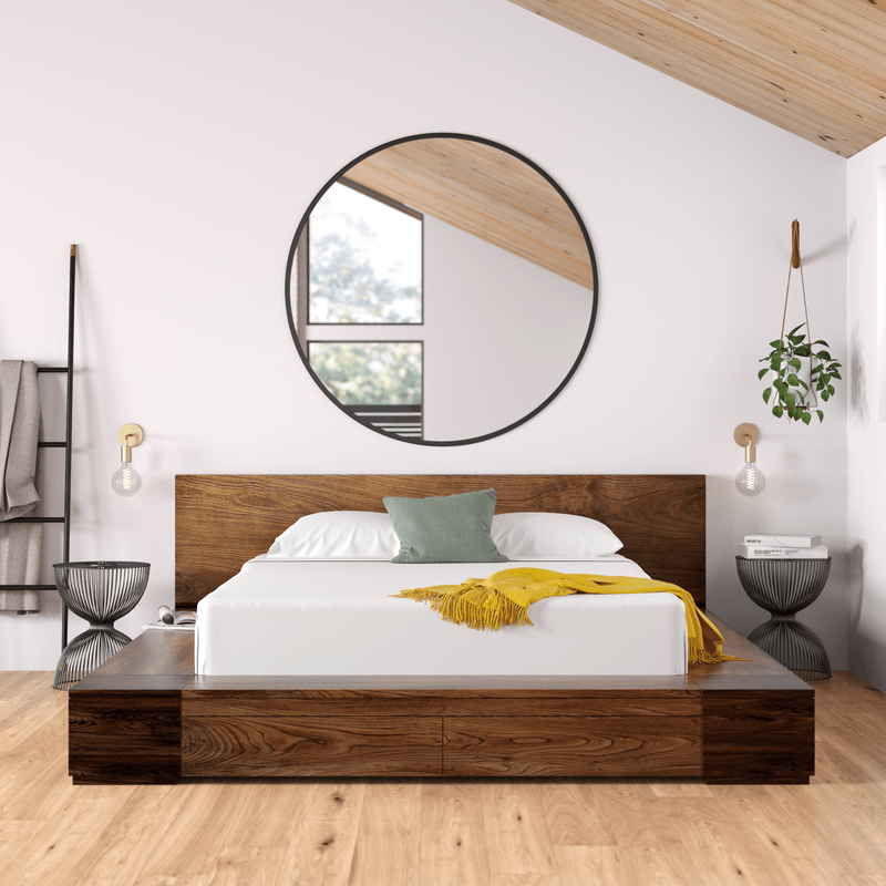 Elliston storage shop platform bed