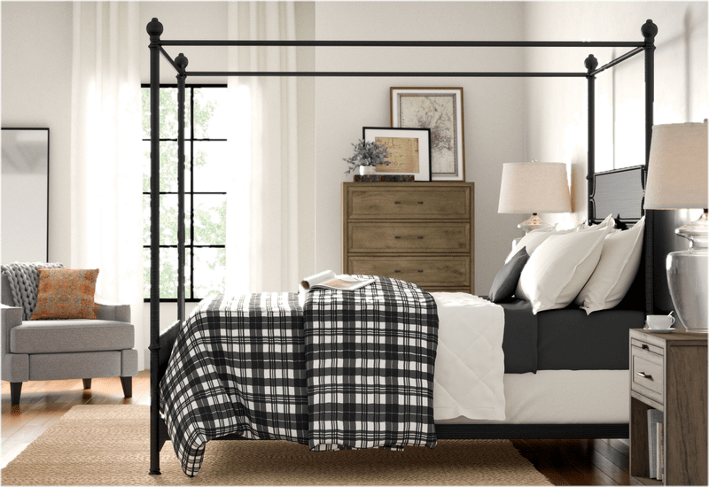 Clinchport Low Profile Canopy Bed