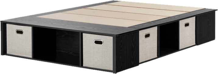 Flexible Storage Platform Bed